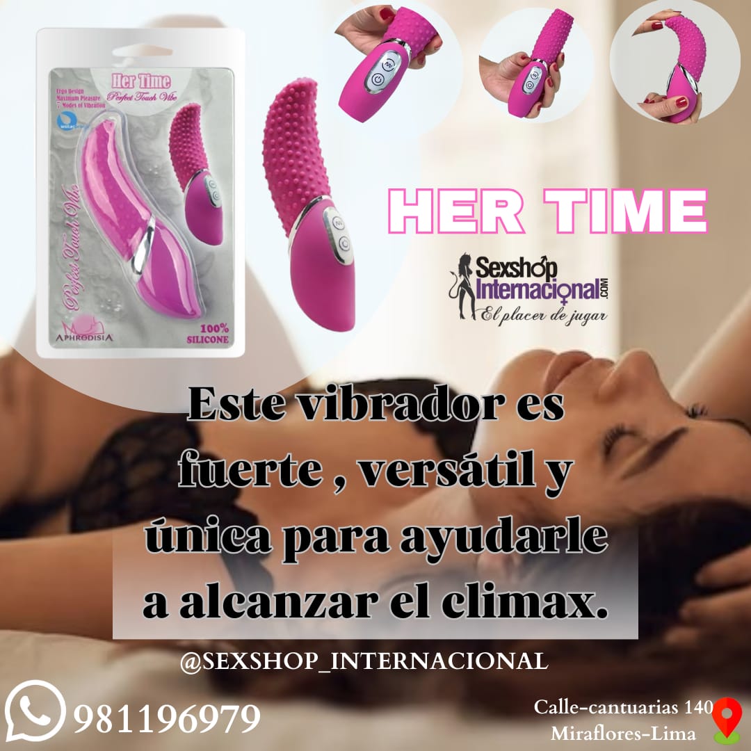 MINI ESTIMULADOR CLITORIS PUNTOG-HER TIME-DE SILICONA-SEXSHOP MIRAFLORES 981196979 